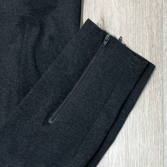 Joe Fresh Grey Ponte Leggings with Zipper - Picture 3 of 9